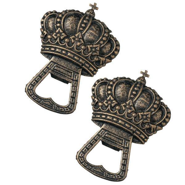 Design Toscano The King's Crown Cast Iron Bottle Opener, PK 2 SP991081